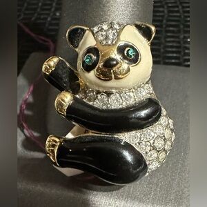 Vintage Panda Pin